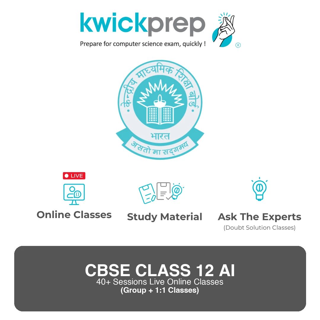 CBSE Artificial Intelligence Class 12