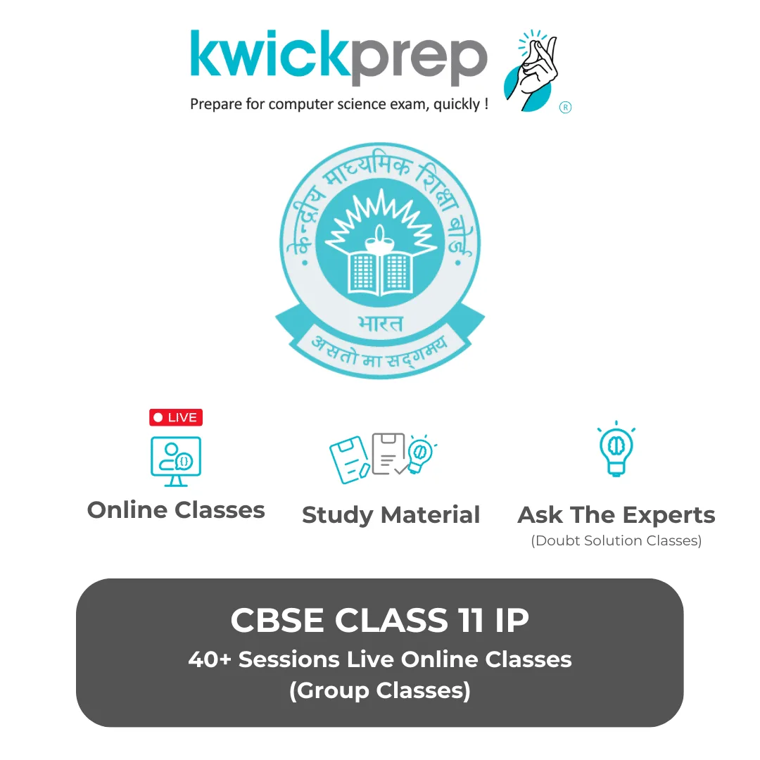 CBSE IP Class 11 - 40 Sessions