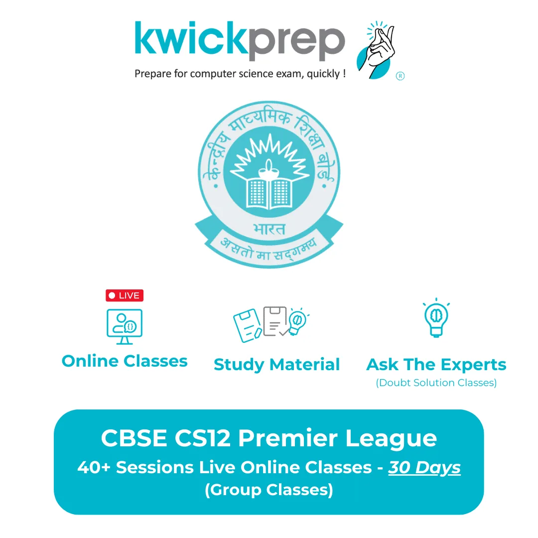 CBSE CS Class 12 Premier League