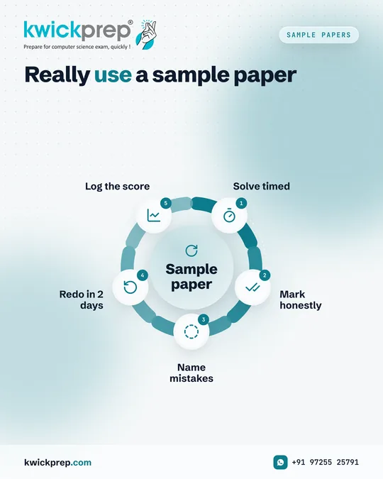 Really use a sample paper