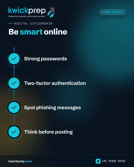Be smart online