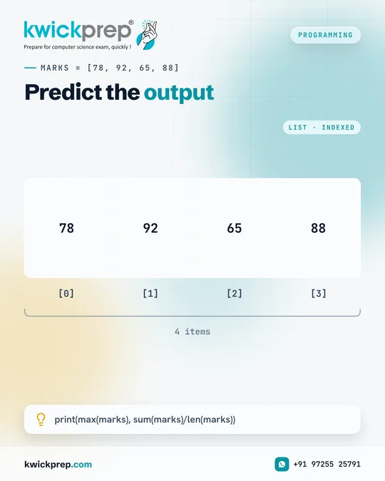 Predict the output