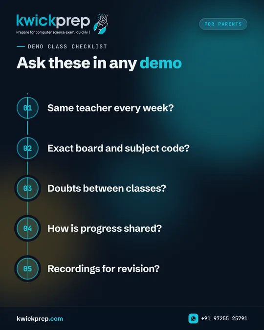 Ask these in any demo