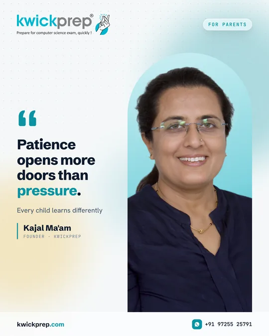 Kajal Ma'am's Note