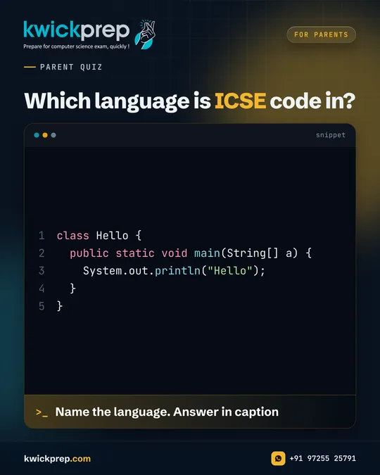 Name the language. Answer in caption