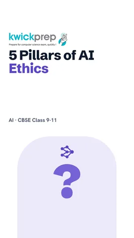 List of five pillars of AI ethics.
