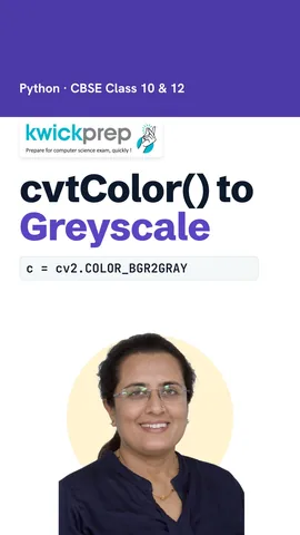 Code: imread, COLOR_BGR2GRAY and cvtColor.