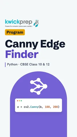 Code: imread grey, blur, Canny, imwrite edges.jpg.