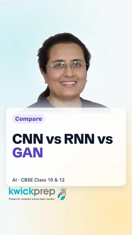 Table: CNN images, RNN text and speech, GAN new images.