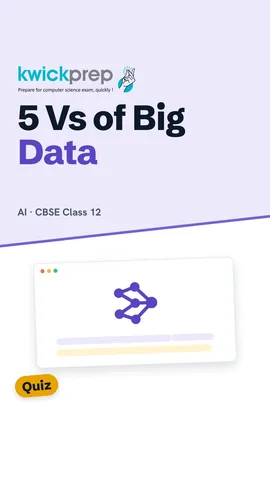 Table of the Vs of big data with their questions.