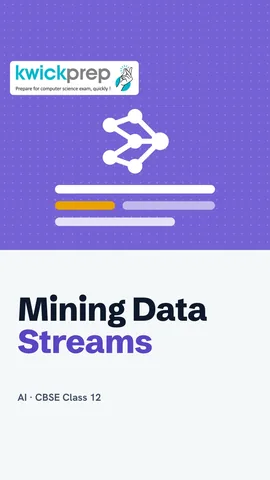 Points on data streams: nonstop data, process on arrival, sliding window.