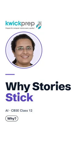 Three reasons stories stick: meaning, emotion, order.
