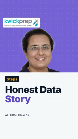 Steps and ethics rules for building a data story.