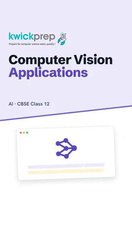 Table of computer vision uses: healthcare X-rays, retail shelf check, agriculture leaf disease, security face entry.