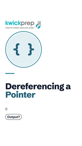 C code int m = 85; int *p = &m; *p = 90; printf m, output 90.