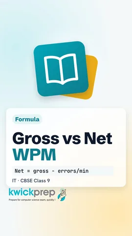 Step table from 1000 characters to 40 gross WPM and 38 net WPM.