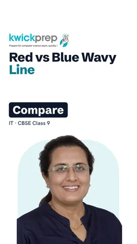 Table: red wavy line for spelling, blue for grammar, F7 to check all.
