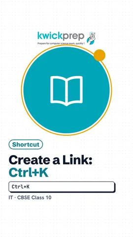 Steps: select cell, Ctrl+K, type, URL and text, right-click to edit.