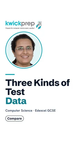Table of test data: normal 30, boundary 11 and 12, erroneous -5.