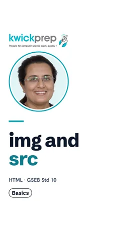 Code <img src="school.jpg"> with a note that img has no closing tag.