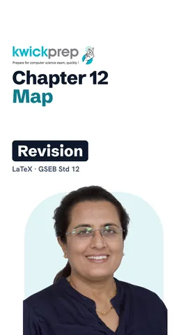 Chapter 12 outline: what LaTeX is, structure, sections, compile to PDF.