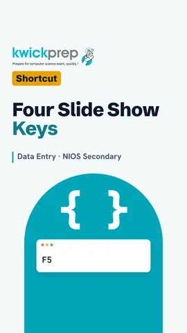 Table of four PowerPoint shortcuts and what each does.