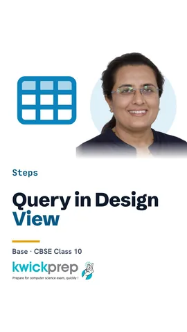 Steps to build a query in LibreOffice Base Design View.