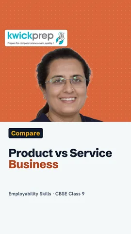 Reel comparing product, service and hybrid businesses.