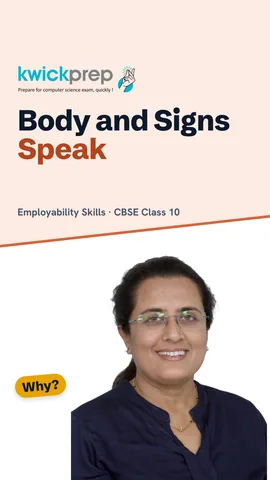 Reel on non-verbal and visual communication examples.