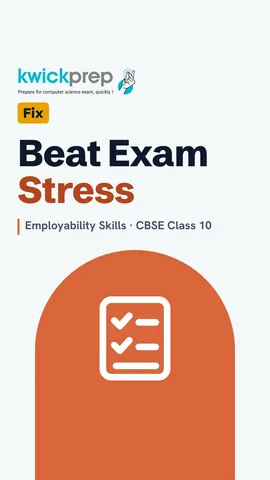 Reel with four stress-busting habits for students.