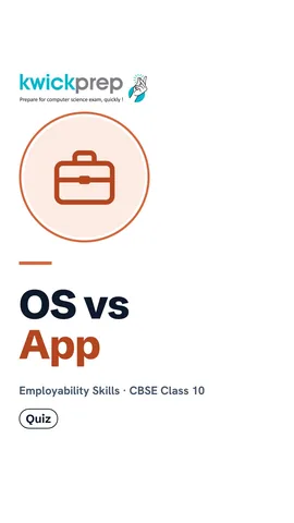 Reel comparing an operating system with an app.