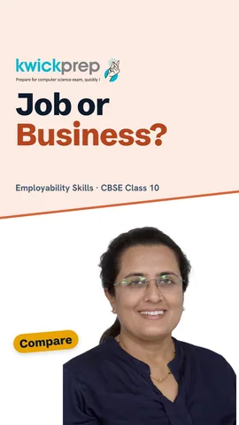 Reel comparing a salaried job and running a business.