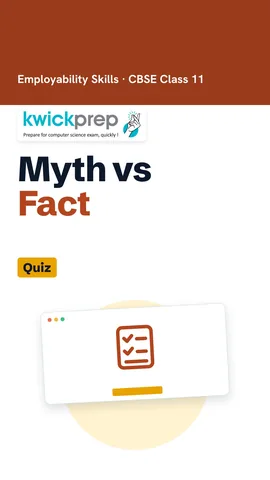 Reel comparing three entrepreneurship myths with the facts.