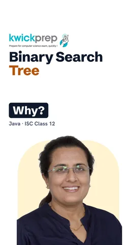 A search trace table: at 50 go left, at 30 go right, at 40 found.