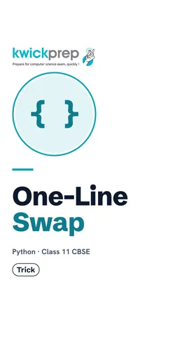 Python code tea, coffee = 10, 25 then tea, coffee = coffee, tea, printing 25 10.