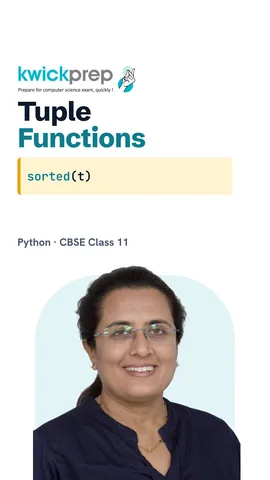 Code making a tuple with tuple(), then len, min, max, sum, count, index and sorted outputs.