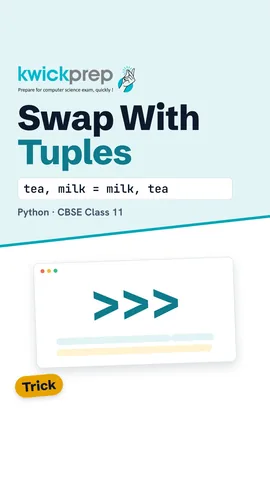 Code unpacking a nested tuple row and swapping tea and milk, printing Om 88 25 10.