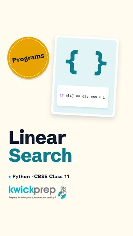 Linear search code over marks (45, 80, 62, 93) printing 2 45 93 and mean 70.0.