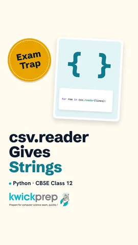 Code looping csv.reader over two lines and printing ['Om', '88'] and ['Anu', '76'].