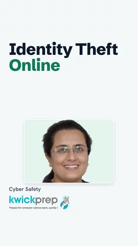 Steps to protect identity online: unique passwords, no OTP sharing, log out.