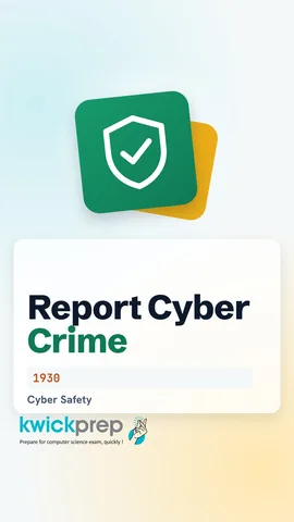 Reporting options in India: 1930 helpline and cybercrime.gov.in.
