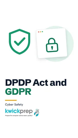Data protection laws listed: DPDP Act 2023 in India and GDPR in Europe.