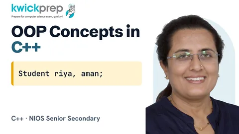 Basic Concepts of OOP in C++