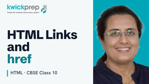 Links: significance of linking, anchor element (attributes: href, mailto), targets