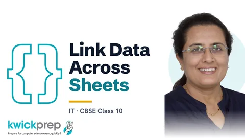 Linking Spreadsheet Data: setting up multiple sheets; creating references to other sheets and other documents