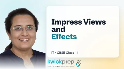 Presentations (OpenOffice Impress): views, animations, transitions, headers and footers