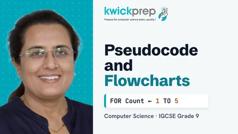 Pseudocode and flowcharts