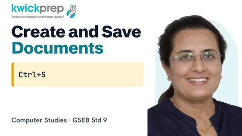 Creating and saving documents