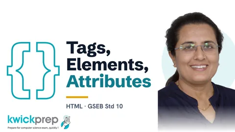 Introduction to HTML – elements, tags and attributes