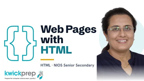 Web Designing using HTML